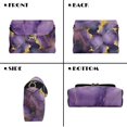 thumbnail image 5 of Pzuqiu Marble Print Women Leather Crossbody Bag Practical Versatile Leather Quilted Shoulder Bag with Chain Strap Craftsmanship Minimalist Casual for Teen Girls-Women, 5 of 7