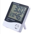 thumbnail image 1 of Mistaha Digital Humidity Meter Thermometer Indoor LCD Hygrometer Temperature Alarm Clock, 1 of 8