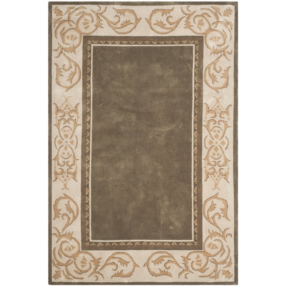 SAFAVIEH Total Performance TLP727C Olive / Ivory Rug