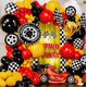 thumbnail image 4 of Kit de guirnalda de globos SHERYL DECOR para fiesta de autos de carrera, 4 of 9