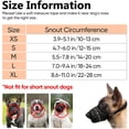 thumbnail image 2 of Heele Dog Muzzle Soft Adjustable Muzzle For Dogs Nylon, Anti Bark Anti-Bite Muzzle, Medium And Small Dogs Muzzle, S, Black, 2 of 5