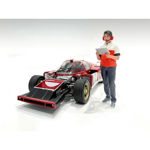 "Race Crew" Figure #3 for 1/24 scale models by American Diorama