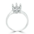 thumbnail image 2 of Pompeii 14k White Gold Solitaire Round Twist Engagement Ring Setting (,), 2 of 2