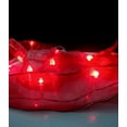 thumbnail image 2 of Led Red Organza Wired Ribbon String Lights Battery Op 7Ft x  2.5in. Wide Red Sheer Wired Ribbon 20 Red Led, 2 of 2