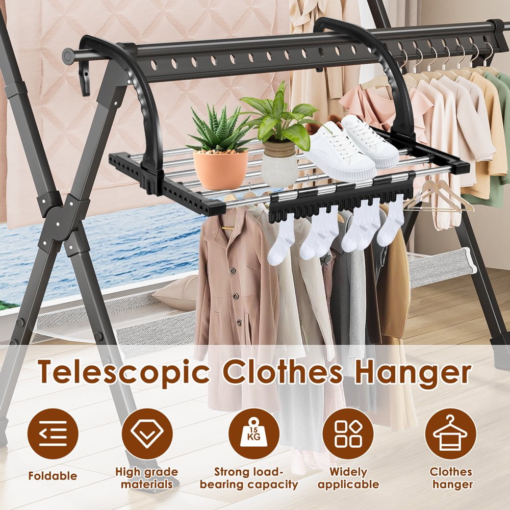 EASTIN Radiator Clothes Drying Rack Extended Version|Hanging