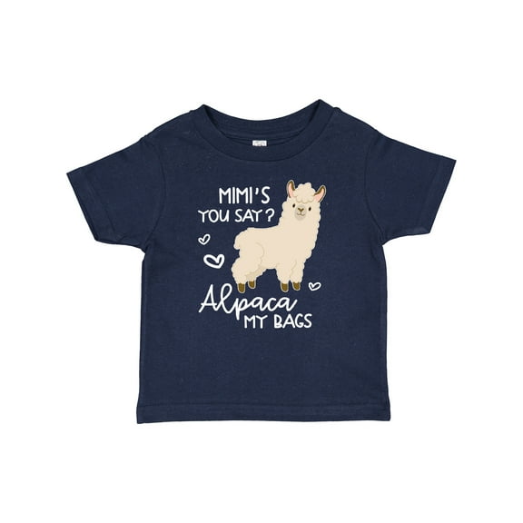 Inktastic Mimi's You Say Alpaca My Bags Boys or Girls Baby T-Shirt