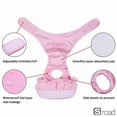 thumbnail image 3 of Reusable Pet Diapers For Dogs And Cats, Washable Leak-Proof Protective Underwear With Adjustable Waist, For Female Dogs In Heat, Incontinence, Post-Surgery Care (Multiple Sizes, XS To XL),XL,E, 3 of 7