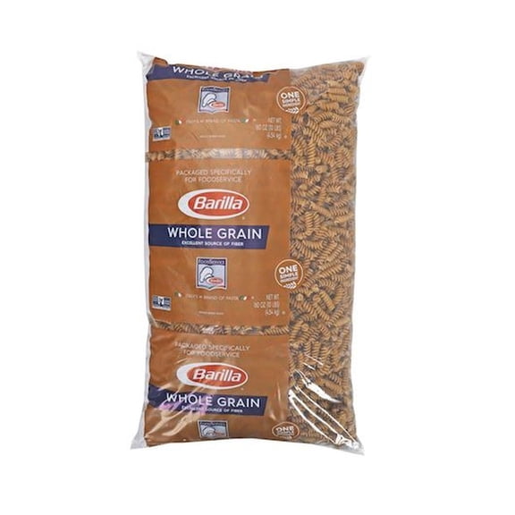 Barilla Rotini 100 Percent Whole Grain Pasta, 160 Ounce -- 2 per Case.