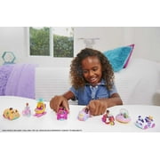 Polly Pocket Micro Doll with Panda-Themed Die-cast Car and Mini Pet, Travel Toys
