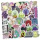 thumbnail image 1 of 50PCS Witch Theme Decorative Stickers Waterproof Scratch Resistant PVC For DIY Crafts Party Decorations Cartoon Art Designs, 1 of 4