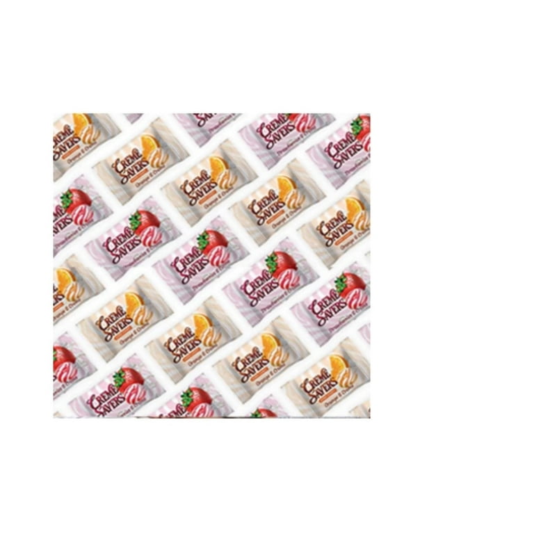 Creme Savers Candy | Strawberry and Creme Orange and Creme Hard