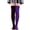 AO15_D, variant on Lumtrix Mismatched Thigh High Socks for Women Asymmetrical Solid Knee High Stockings Soft Stretchy Socks for Casual Party C One Size