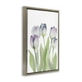 thumbnail image 4 of Stupell Industries Soft Garden Tulips Botanical & Floral Painting Brown Floater Framed Art Print Wall Art, 21 x 31, 4 of 10