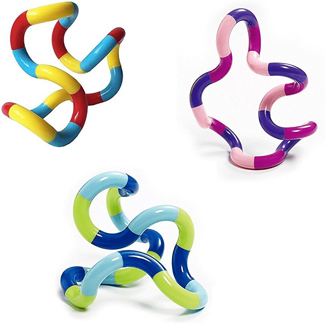 3 Pcs Fidget Twist Tangle Toy Fun Relax Anxiety Adhd Sensory String Autism Toy