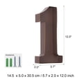 thumbnail image 4 of Tomfeel Número de corcho "0-9" y "&" Numeral Arte de la Pared Caja de Corcho Montado en la Pared Col Tomshoo Número Corcho Titular, 4 of 7