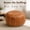 Brown (No Stuffing), variant on Unstuffed Moroccan Storage Pouf Ottoman Foot Stool Handmade Faux Leather Floor Chair Seat for Living Room Bedroom Balcony Multi Color