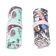 thumbnail image 1 of Envoltura De Rollo De Lápiz, 36 Ranuras Ranuras Elásticas Envoltura De Rollo De Lápiz De Color 2 Piezas Para Estudiantes Para La Oficina Cergrey Comics Pencil Roll Wrap, 1 of 8