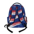 thumbnail image 3 of FKELYI July 4th USA Flaf Star Print School Backpack for Boys & Girls Schoolbag Lightweight Bookbag with Multi-Pockets Elementary Middle School Student Ages 6-12, 3 of 7