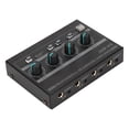 thumbnail image 3 of Amplificador de auriculares de 4 canales amplificador de auriculares de 4 vías AMP-14II  Metal 100-240V para estudio, 3 of 8