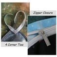 thumbnail image 6 of 3 Pieces Galaxy Duvet Cover Bedding Set 3D Printed Quilt Cover Multicolor Queen, 6 of 7