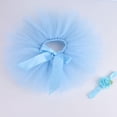 thumbnail image 1 of JFBUJC Ensemble Jupe Tutu et Bandeau pour Nouveau-Né, 1 of 5