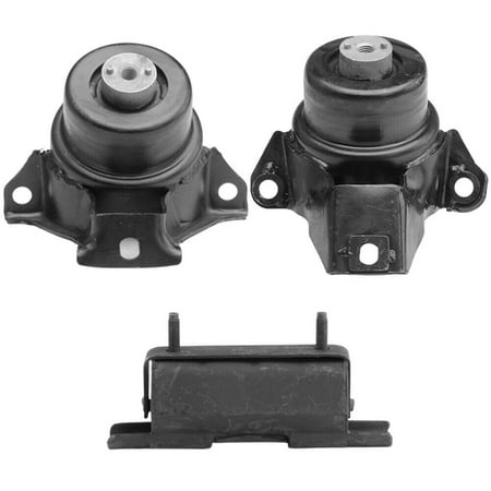 4M Auto Parts. Front Left Front Right Engine Mounts & Rear Automatic Transmission Mount 3PCS Set. Part Numbers: 2891 3275 3276