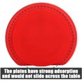 thumbnail image 3 of Toddler Divided Plate - Silicone Toddler Divided Plates Diy Complementary Food Placemat Suction Cup For Baby Kids(Red), 3 of 5