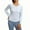 Light Blue(womens tops), variant on ZHYou No Boundaries Women's V-Neck Long Sleeve Fitness Top Stretchy Athletic Shirt Quick Dry Workout Tee Moisture Wicking Active Wear Slim Fit Gym Clothing,White,Size M