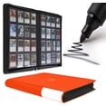 thumbnail image 1 of Carpeta D DACCKIT, 16 bolsillos, 1024, álbum de tarjetas, naranja, 1 of 7
