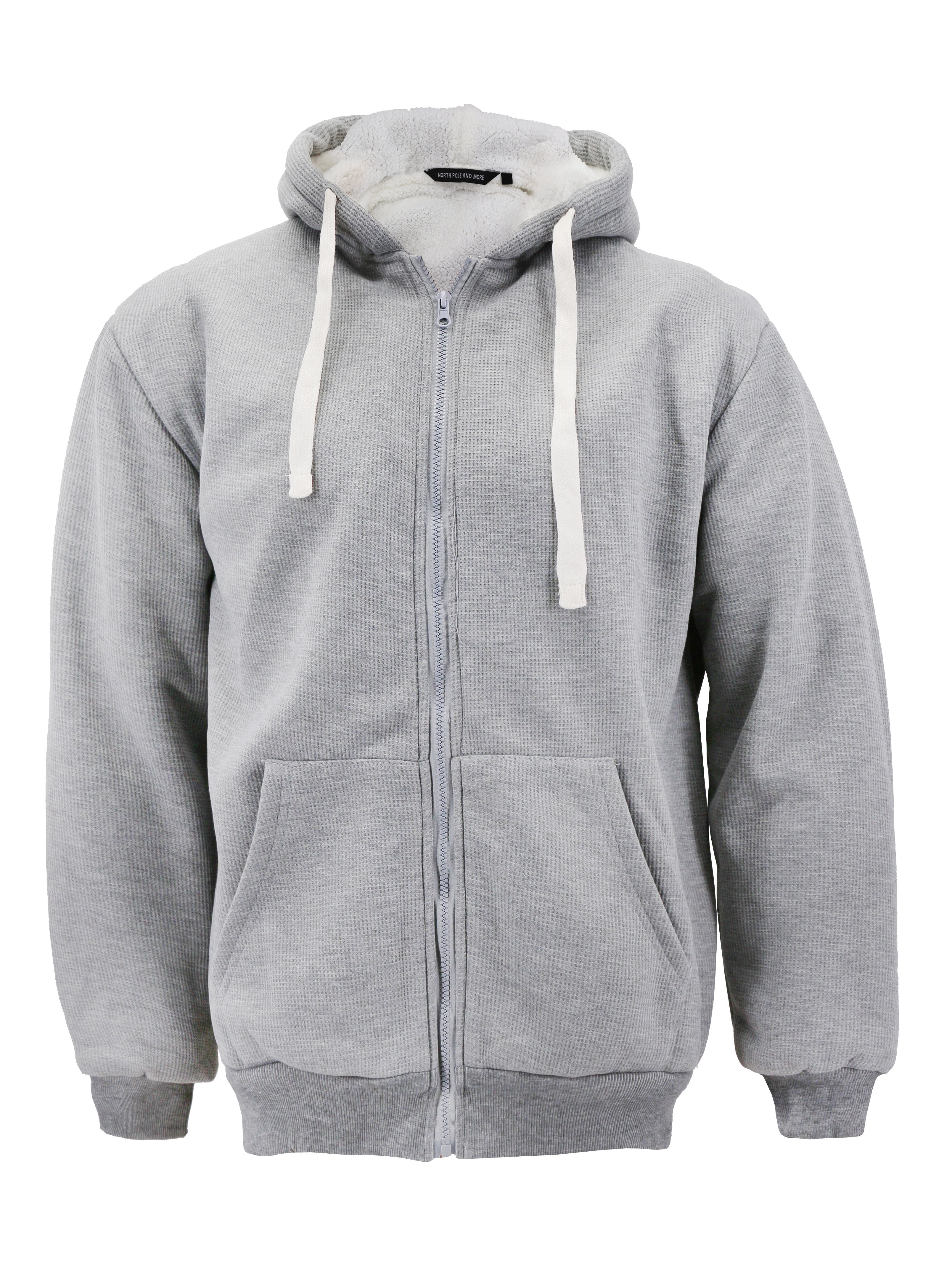 men's thermal zip up hoodies