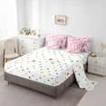 thumbnail image 5 of Homewish Boys Girls Flower Cherry Blossoms Twin Bedding Sets 7-Piece,Pink Floral Sakura Bedding Comforter Set Microfiber,Japanese Style Breathable Sheet Sets,Breathable Home Decor,Reversible, 5 of 8