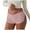 Pink, variant on Ashirexll Plus Size Underwear for Women, Ladies Underwear Panties, Fashion Solid Color Low Waist Split Rose Mini Shorts Leggings