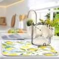 thumbnail image 5 of Baroque Yellow Lemon Dish Drying Mat for Kitchen Counter Absorbent Microfiber Large Drying Pad Dish mats for Kitchen Countertops 18 x 24 Inch, 5 of 7