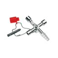 thumbnail image 1 of Knipex Profi-key 11 Way Cabinet Control Key, 1 of 1
