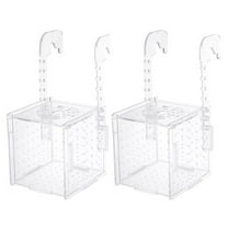 LABSERRON Ornamental Fish Incubator Improve Juvenile Fish Survival Rate 2Pcs 3.93X3.93X4.33In