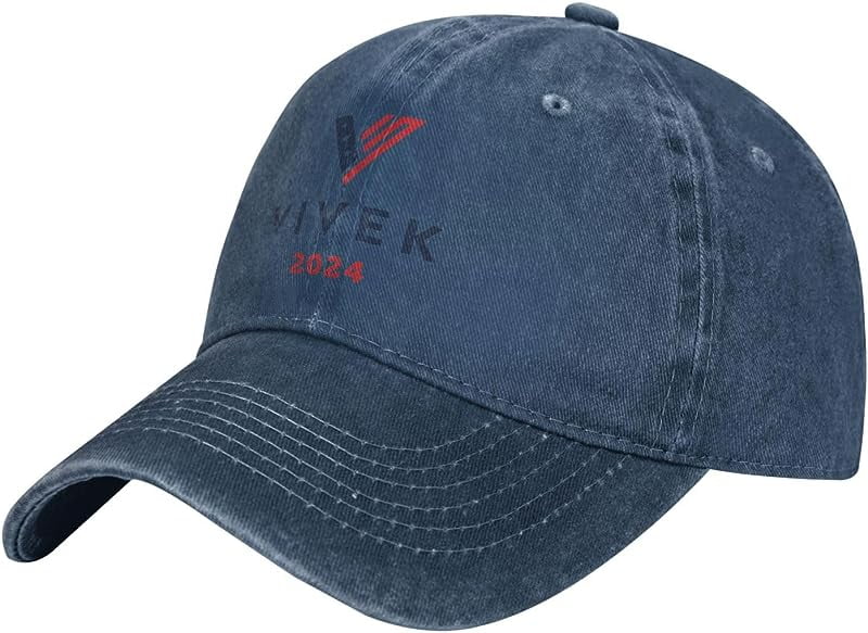 Vivek Ramaswamy 2024 Unisex Cowboy Hat Baseball Caps Adjustable Sports Golf  Denim Casquette Cap 
