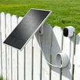 thumbnail image 4 of GSUNGUE 3W Solar Panel for Security Camera, IP65 Waterproof Outdoor Charger with 180° Integrated Stand, Continuous Power for All Wireless Cameras, 6.5ft Long Cable, 4 of 12