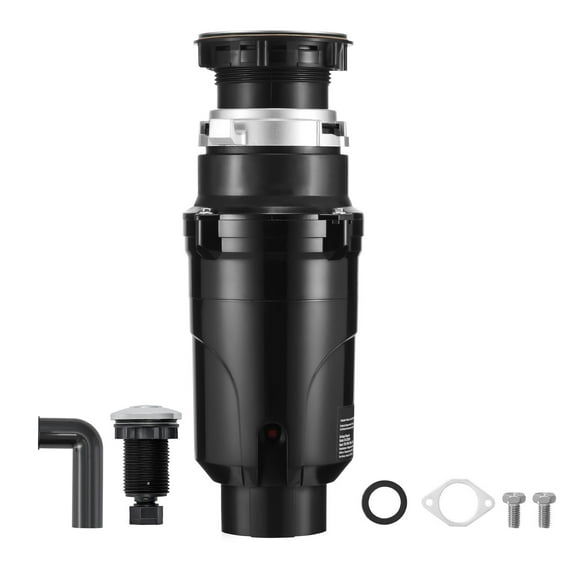 Garbage Disposal 1/2 HP Continuous Food Waste Disposer 3450RPM EZ Connect Corded