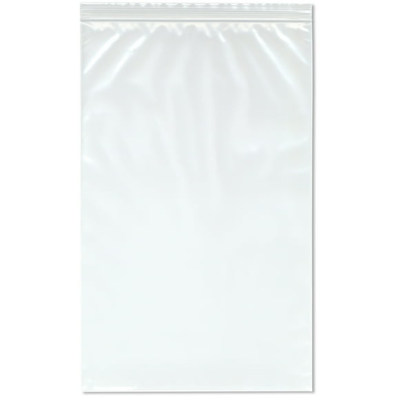 Plymor 10" x 16" (Pack of 100), 4 Mil Heavy Duty Zipper Reclosable Plastic Bags