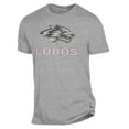 thumbnail image 2 of Men's Alternative Apparel Heathered Gray New Mexico Lobos The Keeper T-Shirt, 2 of 3