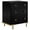 Black, variant on Arini 3-drawer Nightstand Sand Wash