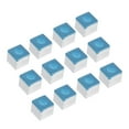 thumbnail image 5 of 12x Cubes of Pool Cue Chalk Pool Chalk Cubes Increase Friction Pool Table Accessories for Themed Parties Tournaments Clubs Snooker Equipment Blue, 5 of 8