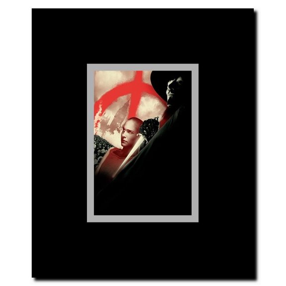 V for Vendetta Framed Movie Poster