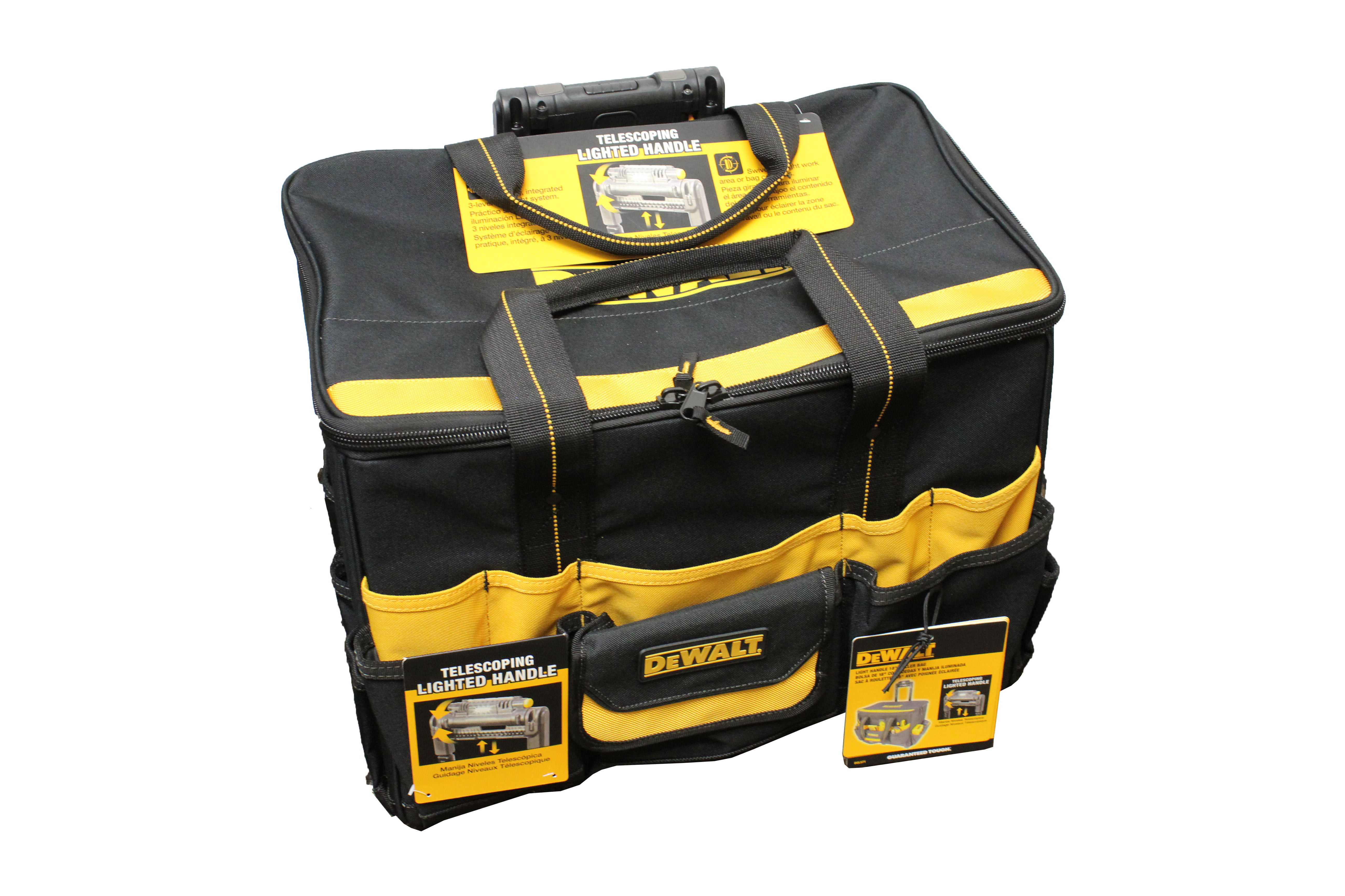 Details about   DeWalt Heavy Duty Large Rolling Tool Bag Box Chest Tools Organizer with Wheels 