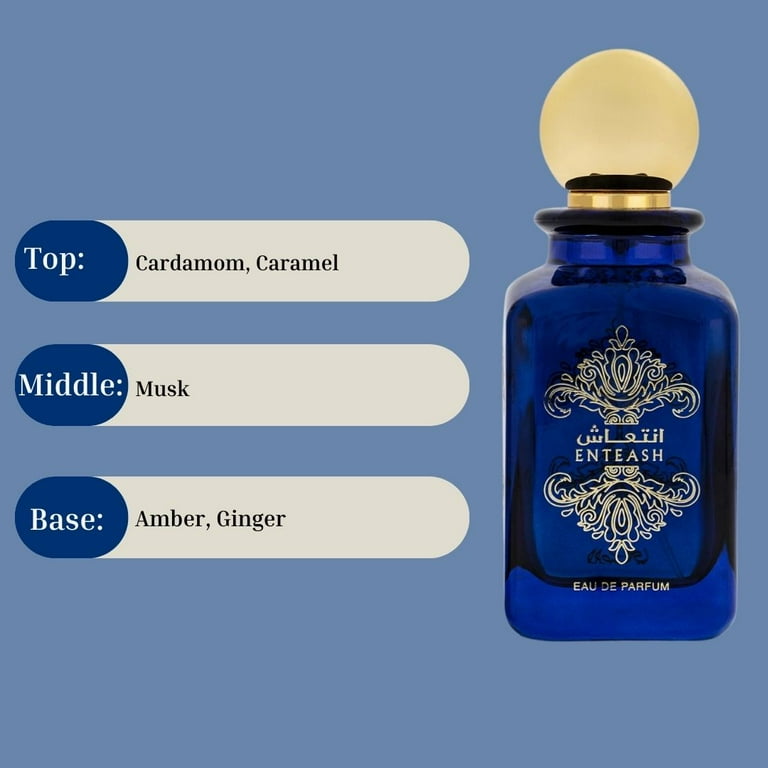 Rasasi Enteash Eau De Parfum Spray (Unisex) By Rasasi - 3.3 oz Rasasi Enteash Eau De Parfum Spray (Unisex) By Rasasi - 3.3 oz