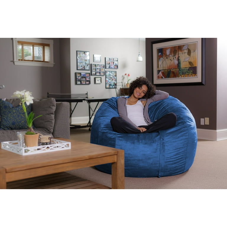 Sofa Sack Bean Bag Chair, Memory Foam Lounger with Microsuede