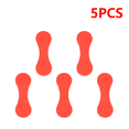 thumbnail image 1 of Support de Marqueur de Balle de Golf en Silicone, Pince de Calibration de Position Magnétique Puissante, Fournitures de Golf Réutilisables Utiles, 5 Pcs Rouge, 1 of 6