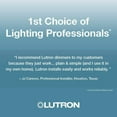 thumbnail image 6 of Lutron Diva LED+ Dimmer for Dimmable LED, Halogen and Incandescent Bulbs | Single-Pole or 3-Way | DVSCCL-153P-ES | Eggshell, 6 of 10