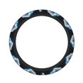 thumbnail image 1 of Balery Futuristic Blue Light White Tiger Fundas elásticas antideslizantes para volante, funda protectora universal para hombre y mujer, 15 pulgadas, accesorios para coche., 1 of 6