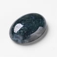 thumbnail image 2 of 20pc Natural Moss Agate Cabochons Flat Back Oval 25x18x8.5mm, 2 of 3